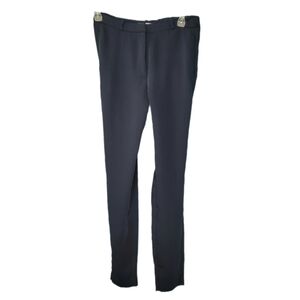 H&M Navy Blue High-rise Skinny Dress Pants Women's Size 2
